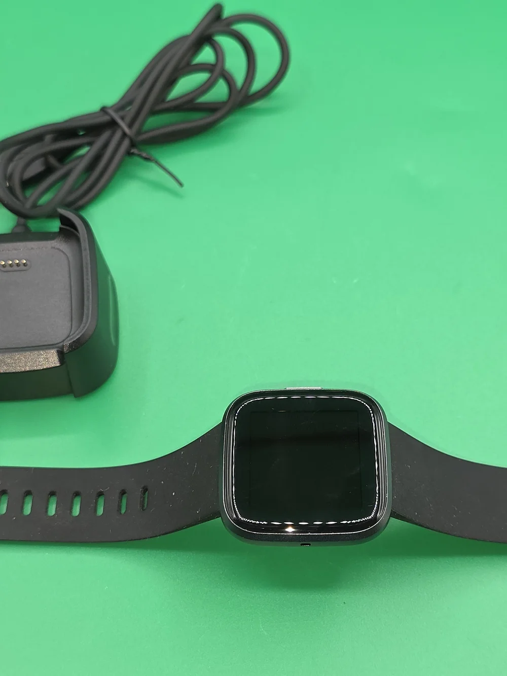Fitbit Versa 2 Smartwatch - Black Casing & Band